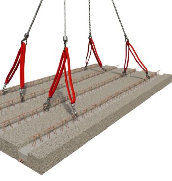 Dalle béton de bois